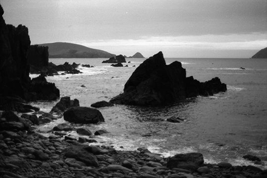 36 years ago: Nearby the entry of a little stream southwest of Dunquin